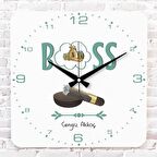 Patrona Hediye Ahşap Saat 33cm KA01-1246