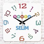 Sevgililer Günü Hediyesi Ahşap Saat 33cm KA01-1327