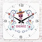 Sevgililer Günü Hediyesi Ahşap Saat 33cm KA01-1344