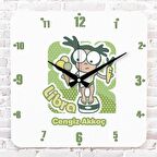 Terazi Burcuna Hediye Ahşap Saat 33cm KA01-1517