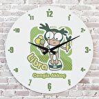 Terazi Burcuna Hediye Ahşap Saat 33cm  KA02-1513