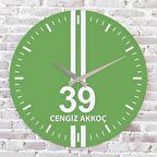 Yeşil & Beyaz Kırklarelililere Hediye Saat 33cm  KA02-1589