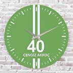 Yeşil & Beyaz Kırşehirlilere Hediye Saat 33cm  KA02-1590