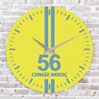 Sarı & Mavi Siirtlilere Hediye Saat 33cm  KA02-1607