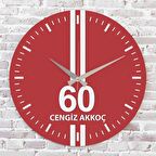 Kırmızı & Beyaz Tokatlılara Hediye Saat 33cm  KA02-1611