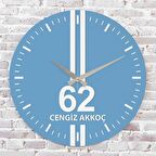 Mavi & Beyaz Tuncelilere Hediye Saat 33cm  KA02-1613