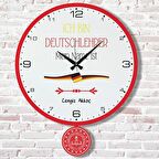 Almanca Öğretmenine Hediye Sallanan Sarkaçlı Saat KA07-1011