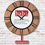 Babalar Günü Hediyesi Sallanan Sarkaçlı Saat KA07-1041