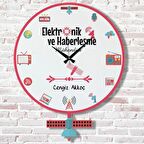 Elektronik ve Haberleşme Mühendisine Hediye Sallanan Sarkaçlı Saat KA07-1109