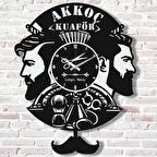 Erkek Kuaförüne Hediye Sallanan Sarkaçlı Saat KA07-1115