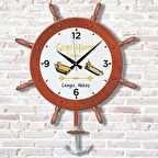 Gemi Yapımı Öğretmenine Hediye Sallanan Sarkaçlı Saat KA07-1136