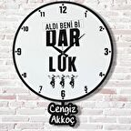 Karadenizliye Hediye Aldı Beni Bi Darluk Sallanan Sarkaçlı Saat KA07-1214