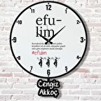 Karadenizliye Hediye Efulim Sallanan Sarkaçlı Saat KA07-1219