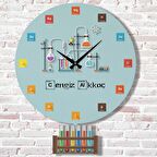 Kimya Öğretmenine Hediye Sallanan Sarkaçlı Saat KA07-1231