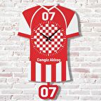 Kişiye Özel Antalyalılara Hediye Sallanan Sarı & Siyah Sarkaçlı Saat KA07-1260