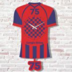 Kişiye Özel Ardahanlılara Hediye Sallanan Sarı & Siyah Sarkaçlı Saat KA07-1263