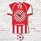 Kişiye Özel Batmanlılara Hediye Sallanan Sarı & Siyah Sarkaçlı Saat KA07-1325