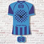 Kişiye Özel Bayburtlulara Hediye Sallanan Sarı & Siyah Sarkaçlı Saat KA07-1328