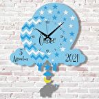 Kişiye Özel Çocuk Odası Hediye Sallanan Sarkaçlı Saat KA07-1372