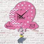 Kişiye Özel Çocuk Odası Hediye Sallanan Sarkaçlı Saat KA07-1373