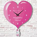 Kişiye Özel Çocuk Odası Hediye Sallanan Sarkaçlı Saat KA07-1397