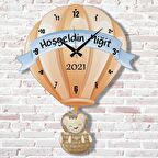 Kişiye Özel Çocuk Odası Hediye Sallanan Sarkaçlı Saat KA07-1404
