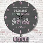 Kişiye Özel Çocuk Odası Hediye Sallanan Sarkaçlı Saat KA07-1421