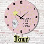 Kişiye Özel Çocuk Odası Hediye Sallanan Sarkaçlı Saat KA07-1423