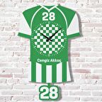 Kişiye Özel Giresunlulara Hediye Sallanan Sarı & Siyah Sarkaçlı Saat KA07-1480