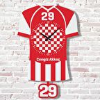 Kişiye Özel Gümüşhanelilere Hediye Sallanan Sarı & Siyah Sarkaçlı Saat KA07-1487