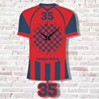 Kişiye Özel İzmirlilere Hediye Sallanan Sarı & Siyah Sarkaçlı Saat KA07-1515