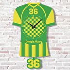 Kişiye Özel Karslılara Hediye Sallanan Sarı & Siyah Sarkaçlı Saat KA07-1530