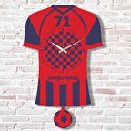 Kişiye Özel Kırıkkalelilere Hediye Sallanan Sarı & Siyah Sarkaçlı Saat KA07-1541