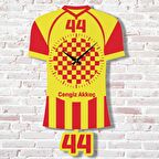 Kişiye Özel Malatyalılara Hediye Sallanan Sarı & Siyah Sarkaçlı Saat KA07-1558