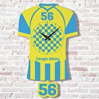 Kişiye Özel Siirtlilere Hediye Sallanan Sarı & Siyah Sarkaçlı Saat KA07-1625