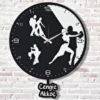 Kişiye Özel Tango Tasarımlı Sallanan Sarkaçlı Saat KA07-1638