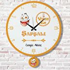 Kişiye Özel Yılın Şapşalına Hediye Sallanan Sarkaçlı Saat KA07-1671