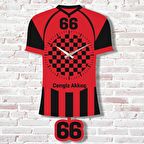 Kişiye Özel Yozgatlılara Hediye Sallanan Sarı & Siyah Sarkaçlı Saat KA07-1674