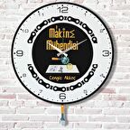 Makine Mühendisine Hediye Sallanan Sarkaçlı Saat Ka07-1696