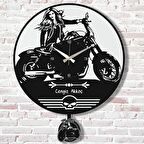 Motosikletçiye Hediye Sallanan Sarkaçlı Saat KA07-1719