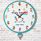 Okul Öncesi Öğretmenine Hediye Sallanan Sarkaçlı Saat KA07-1733