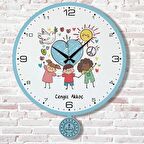 Özel Eğitim Öğretmenine Hediye Sallanan Sarkaçlı Saat KA07-1743