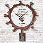 Sevgililer Günü Hediyesi Fotoğraflı Sallanan Sarkaçlı Saat KA07-1784