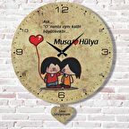 Sevgililer Günü Hediyesi Sallanan Sarkaçlı Saat KA07-1802