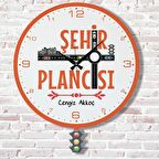 Şehir Plancısına Hediye Sallanan Sarkaçlı Saat KA07-1828