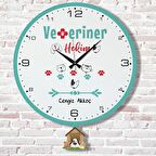 Veterinere Hediye Sallanan Sarkaçlı Saat KA07-1847