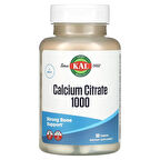 KAL Calcium Citrate Strong Bone Support 1000 90 Tablet