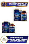 Nutraxin Women's Multivitamin Complex ve Nutraxin Men's Multivitamin Complex
