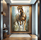 Asil At Kanvas Tablo