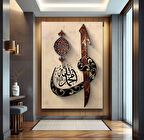 Elif Vav Kanvas Tablo